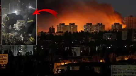Ukrayna'ya yönelik gece saldırısında çok sayıda İHA ve füze kullanıldı