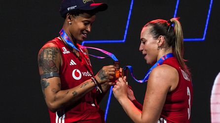 A Milli Kadın Voleybol Takımı, Brezilya'yı yenerek şampiyon oldu