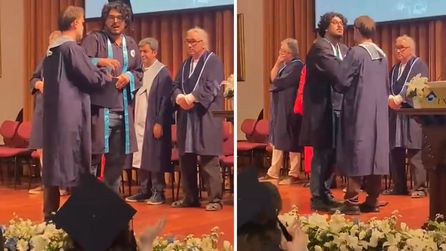 Boğaziçi Üniversitesi mezuniyet töreninde gergin anlar yaşandı