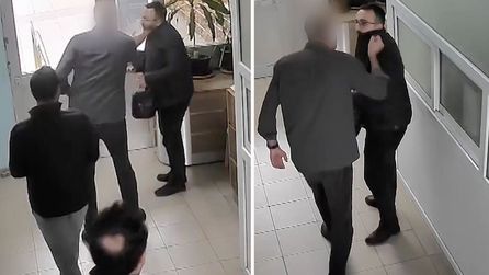 Çankırı'da doktora gazeteciye tokat attığı için para cezası verildi