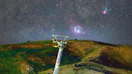 Bitlis'te Düşük Işık Kirliliği ile Astrofotoğraf Çalışması Yapıldı