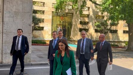 CHP heyeti, yeni düzen için TBMM Başkanı'nı ziyaret etti