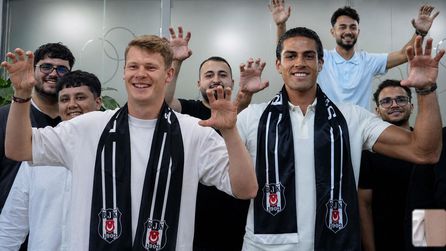 Beşiktaş'ın kalecileri Nübel ve Alemdar İstanbul'a ulaştı