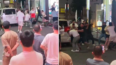 Kars ve Ordu aileleri arasında Japonya'da sokak kavgası yaşandı