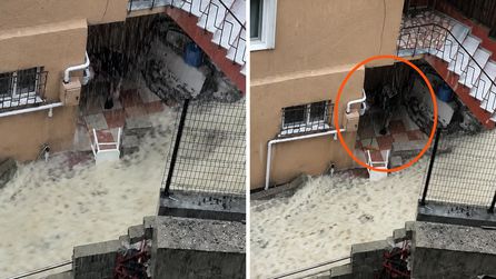 İstanbul'da şiddetli yağış sonrası su baskınları ve mücadele görüntüleri