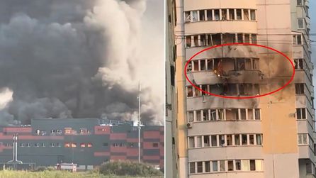 Moskova'ya 390'dan fazla İHA saldırısı gerçekleştirildi