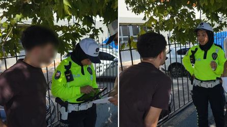 Ehliyetini aldığı gün trafik ihlali nedeniyle iptal oldu