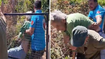 Bodrum'da kadın yangın çıkardı, ekipler seferber oldu