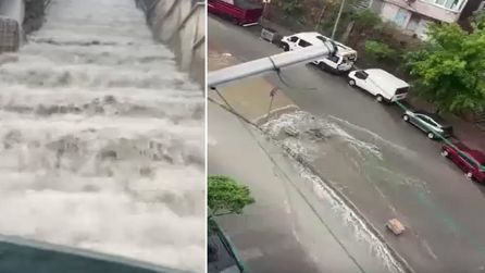 İstanbul'da sabah başlayan yağışlar gök gürültüsüne dönüştü