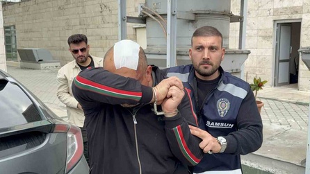 Samsun'da silahlı saldırgan yaralandı, tutuklandı