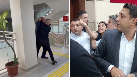 Adana'da CHP'li meclis üyeleri arasında kavga girişimi