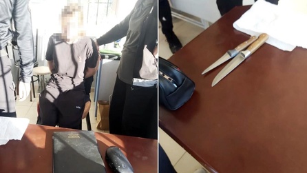 İstanbul'da ortaokulda bıçaklı saldırı yapan öğrenci gözaltına alındı