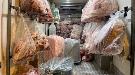 Sapanca'da Kontrol Durdurulan Kamyonette 2,8 Ton Menşei Belirsiz Et Bulundu