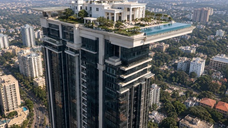 Bengaluru'daki 122 Metre Yüksek Malikane Sahipsiz Kaldı