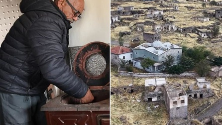 Köyde ne su kaldı ne komşu! Hayalet köyün tek sakininin hikayesi