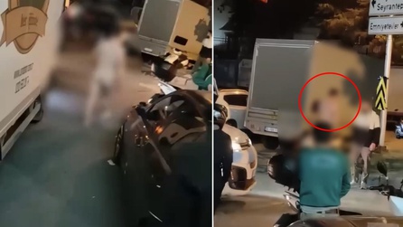 İstanbul'da çıplak halde markete giren şahıs gözaltına alındı