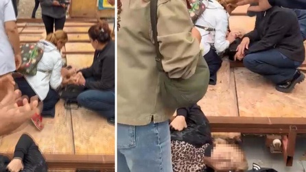 Kadıköy'de İnşaat Kaplaması İki Kişinin Üzerine Devrildi