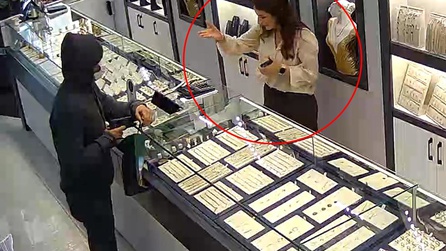 Kapaklı'da kuyumcuya oyuncak tabancayla soygun girişimi yaşandı