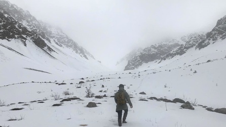 Erzincan'da kar yağışı yüksek kesimlerde etkili oldu