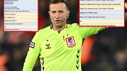 Hakem yazışmaları sonrası derbi maçında dikkat çeken isimler