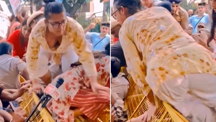 Hindistan'daki protestolarda medyanın çekim tercihleri tartışma yarattı