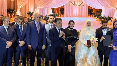 Tarım Bakanı İbrahim Yumaklı'nın Kızı Nihan Yumaklı Evlendi