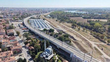 Halkalı-Kapıkule Hızlı Tren Hattı açılışı 9 Ekim'de gerçekleştirilecek