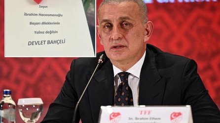 Bahçeli, Hacıosmanoğlu'na çiçek gönderdi ve destek mesajı iletti
